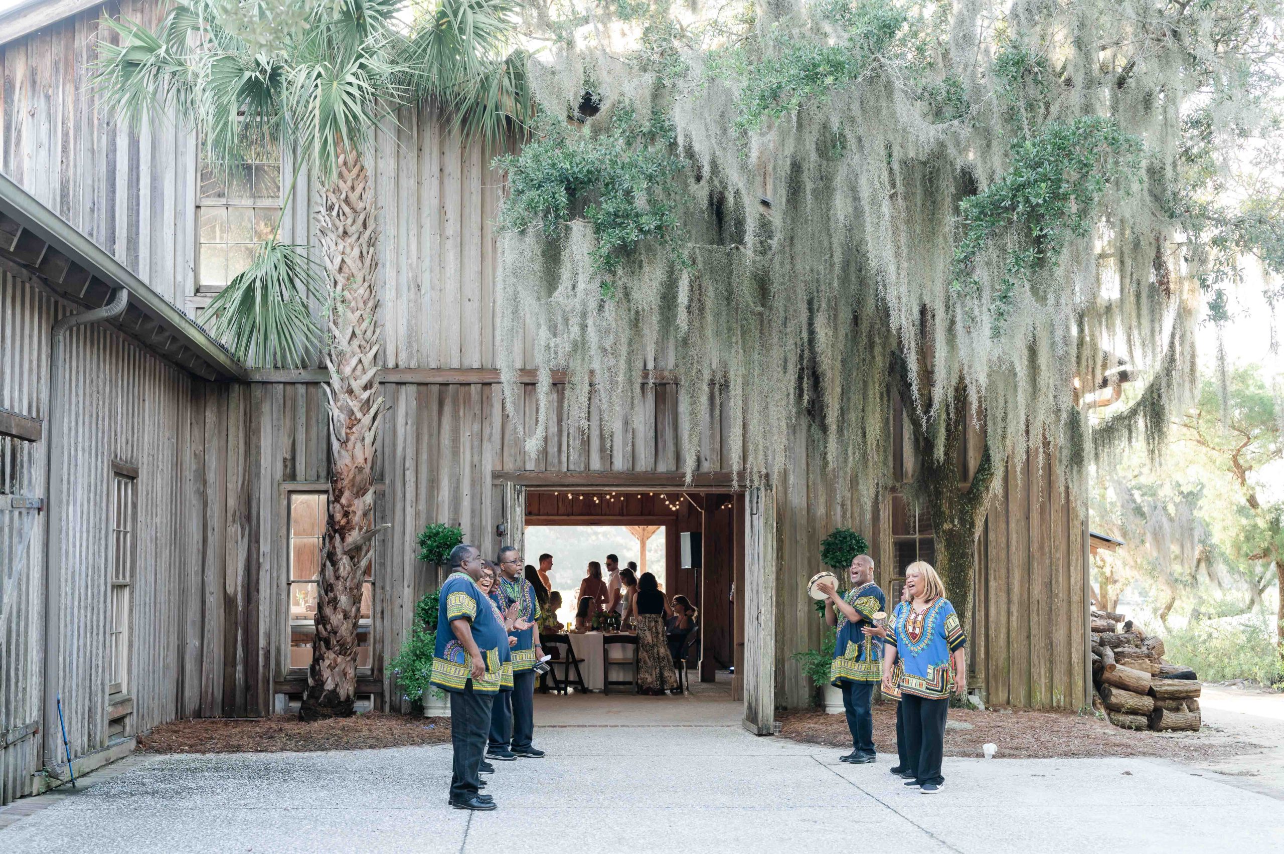 Best Wedding Venues Mount Pleasant SC Exterior of Cotton Dock Boone Hall
