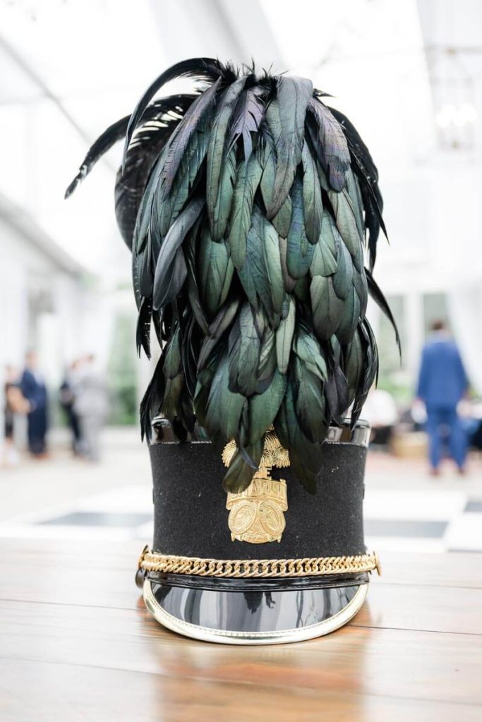 Citadel Hat with feathers