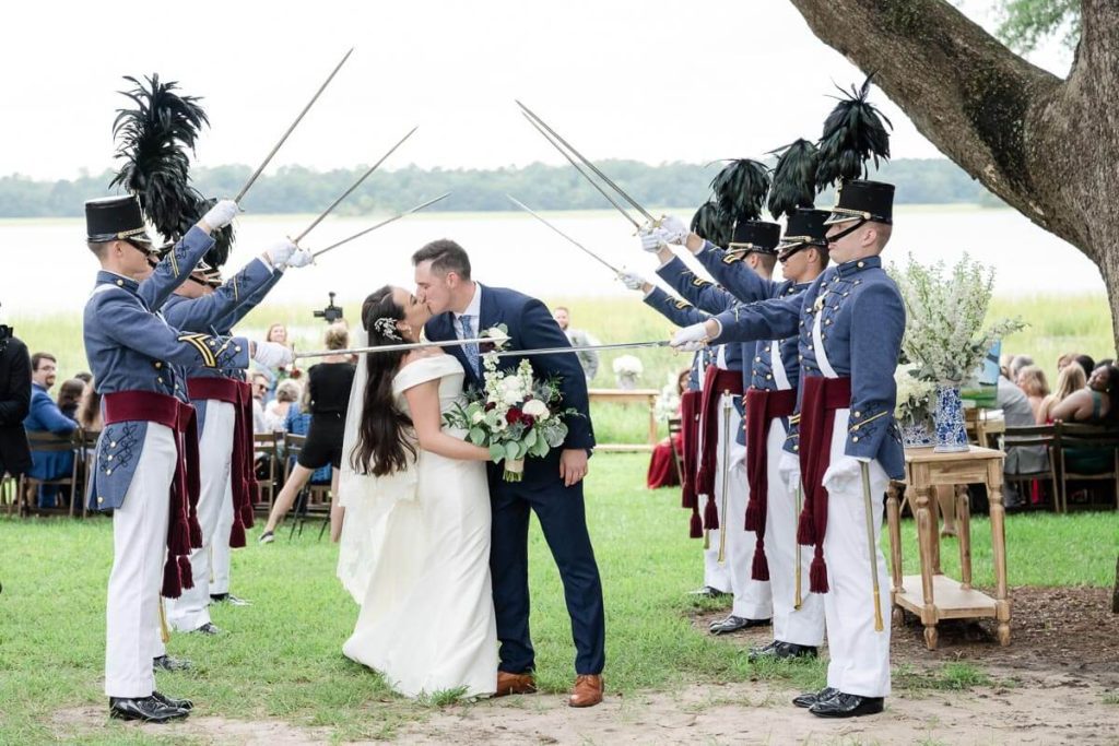 Citadel Sword Arch Newlywed Exit