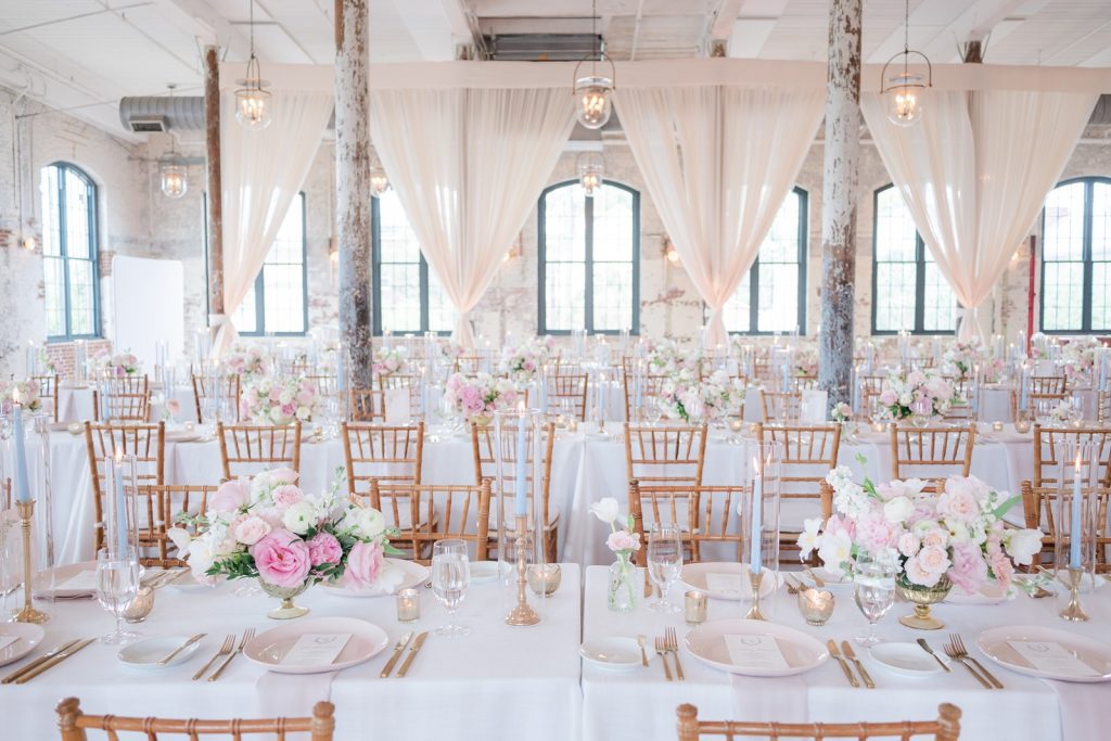 room photo of pastel themed wedding reception