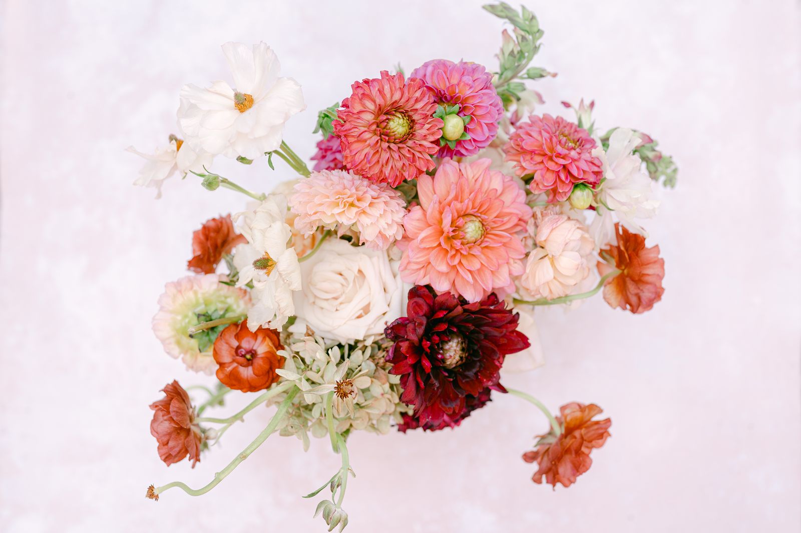 fall colored floral arrangement